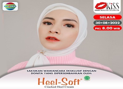 Donita Mau Bagikan Tips Agar Tumit Terasa Lembut dan Halus