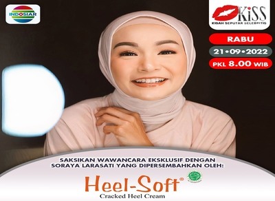 Rahasia Tumit Lembut dari Soraya Larsati